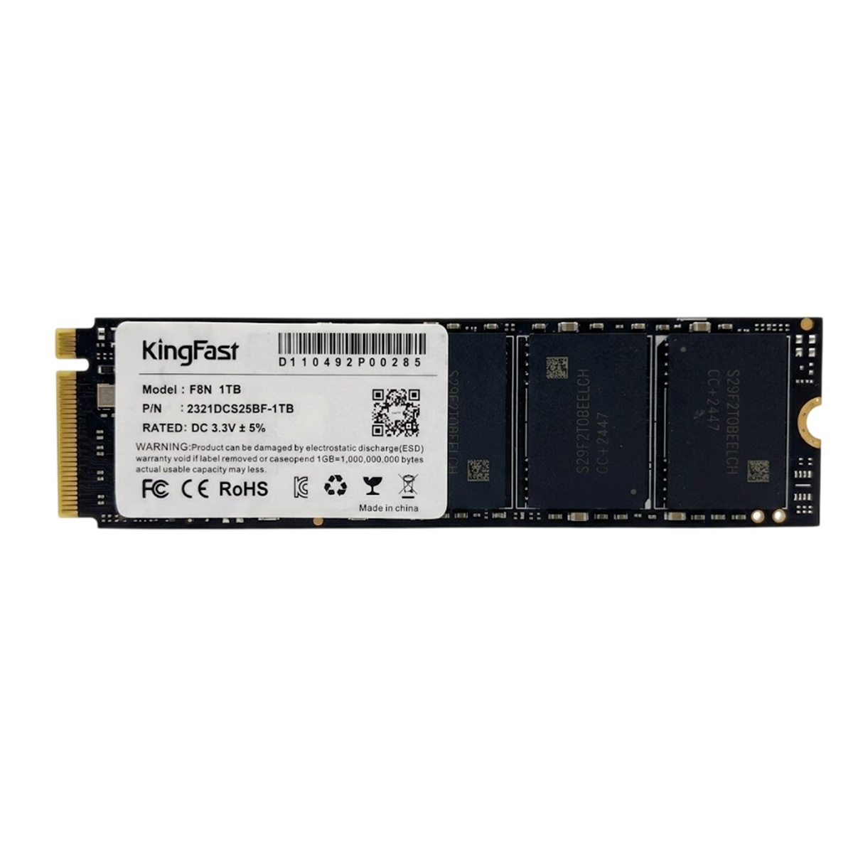 KingFast, NVMe, 1TB